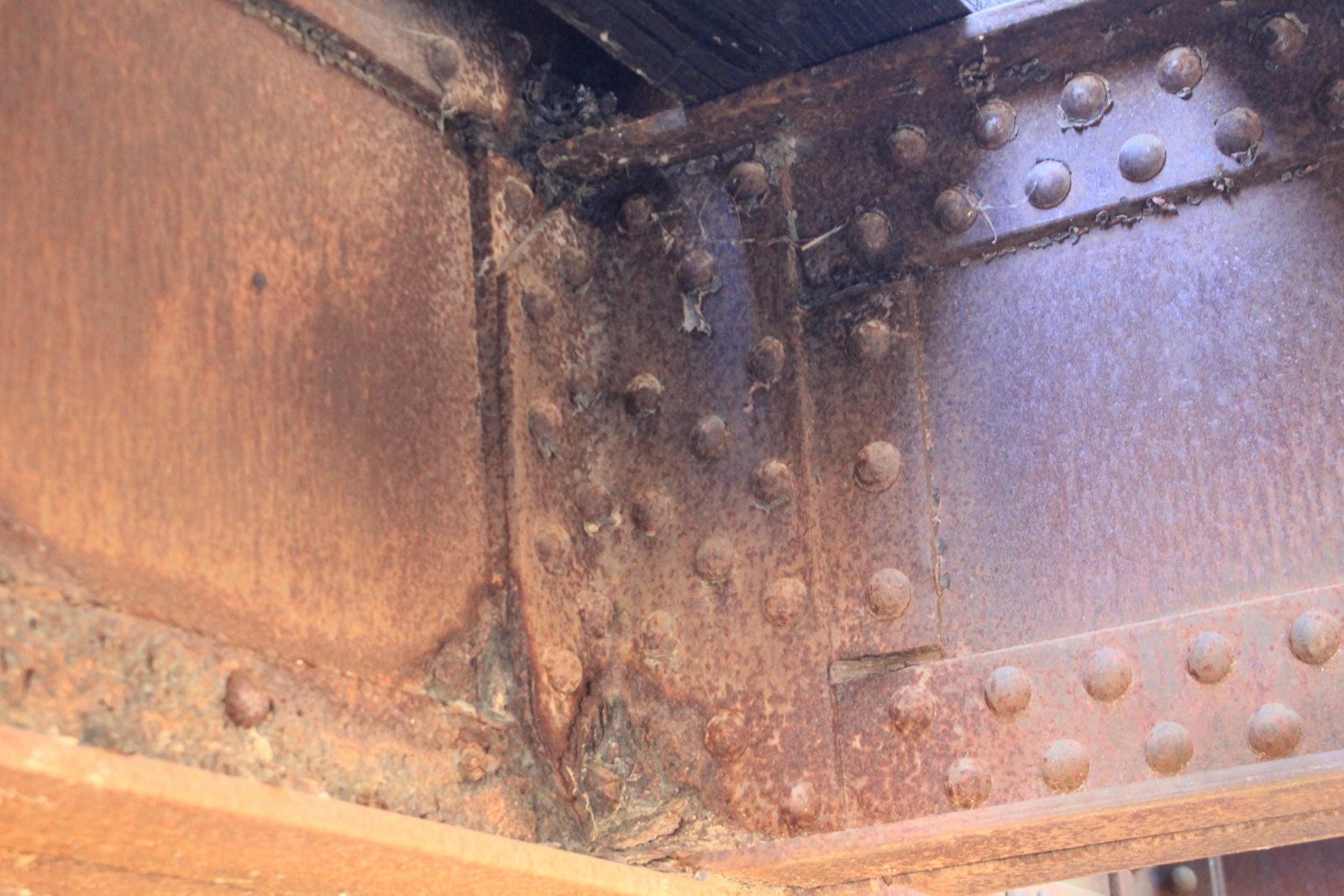 Deterioration to floorbeam